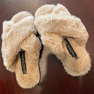 Fuzzy slippers